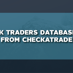 UK traders Database from Checkatrade - 45k records