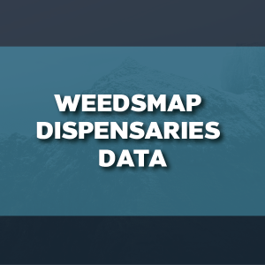 Weedsmap Dispensaries Data