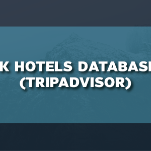 UK Hotels Database (Tripadvisor) - 4k records