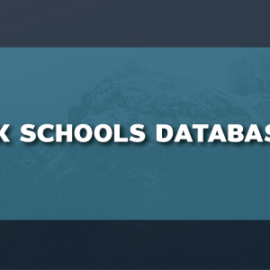 UK Schools Database (All Types) - 21k records