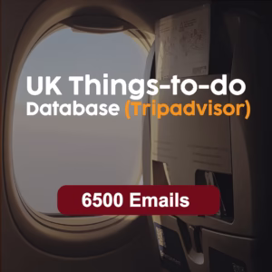 UK Things-to-do Database (Tripadvisor)