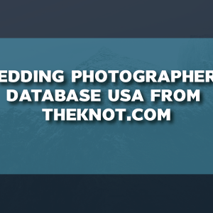 Theknot database