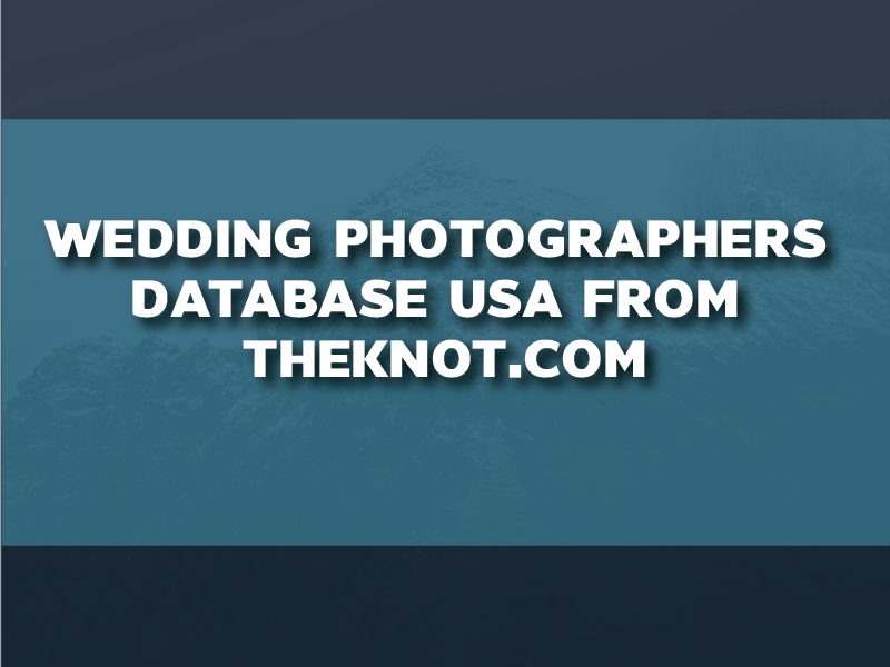 Theknot database