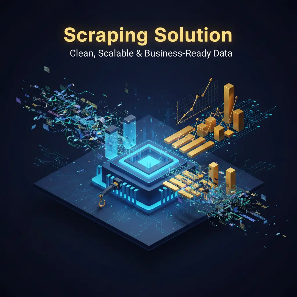 website scraping service extracting structured web data at scale