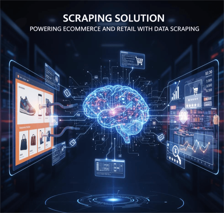 Scraping Solution – Empowering E-commerce and Retail with Data.