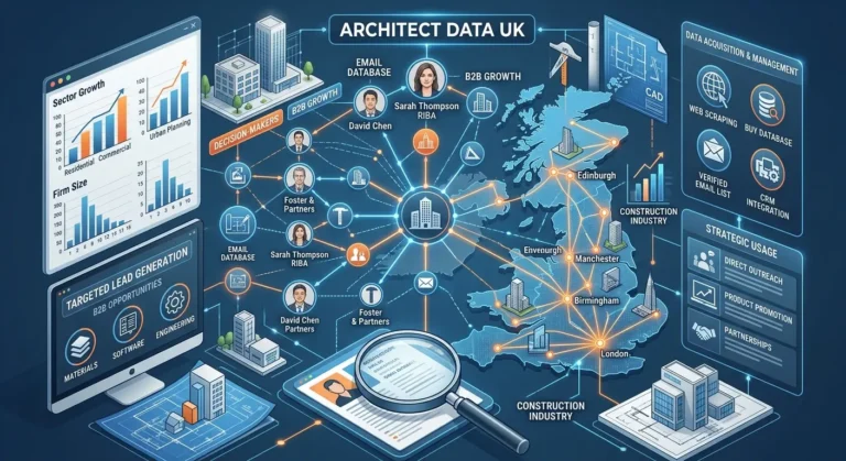 Architect Data UK – How to Access, Build & Use Targeted UK Architect Databases for B2B Growth
