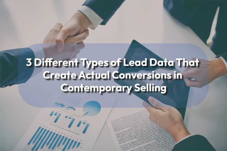Types of Leads Data